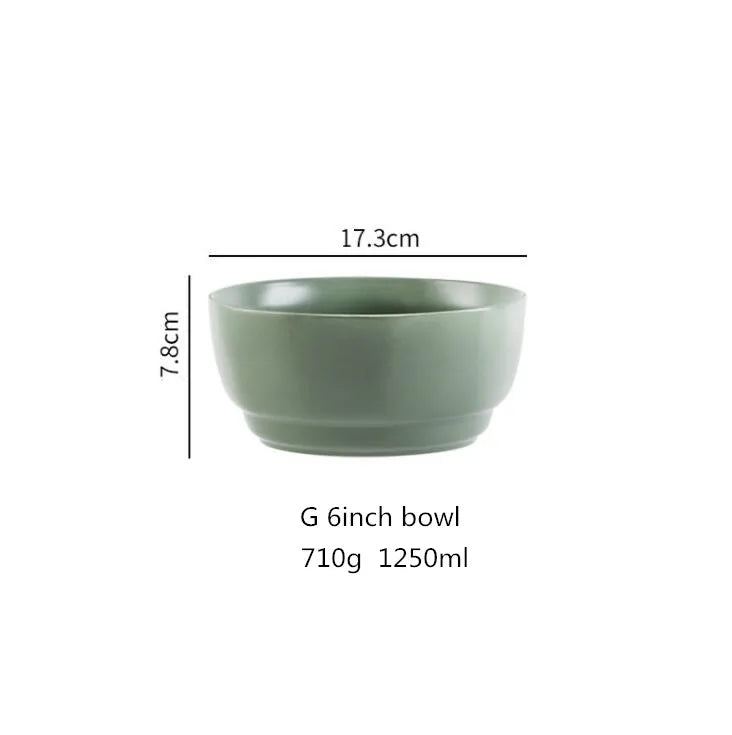 Nordic Ceramic Dinnerware Set