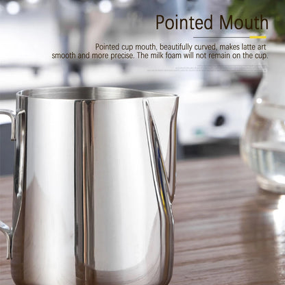 Stainless Steel Milk Frothing Jug