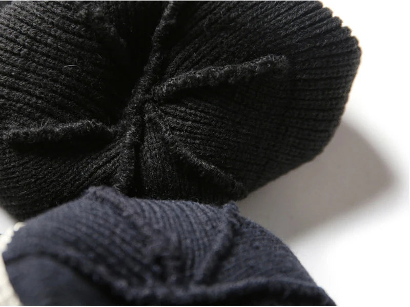 USN WATCH CAP 80% Wool WW2 Replica Winter Warm Knit Thick Cap Vintage Military Outdoor Hat