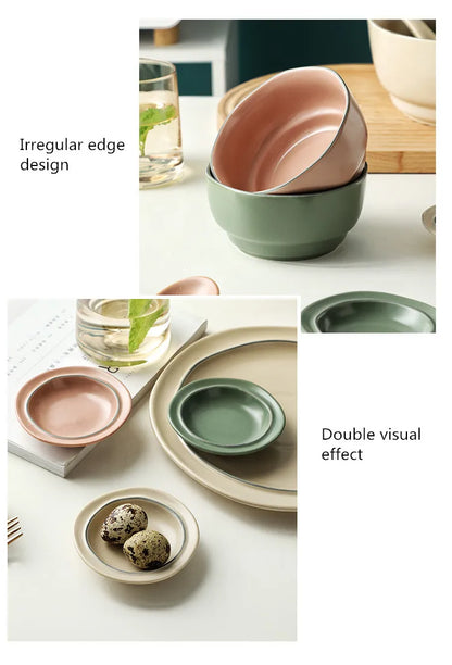 Nordic Ceramic Dinnerware Set
