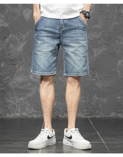 Men’s Retro Denim Shorts – Classic Made Current