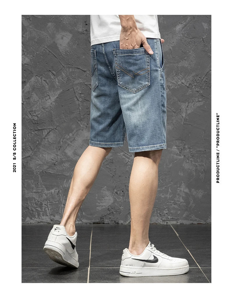 Men’s Retro Denim Shorts – Classic Made Current