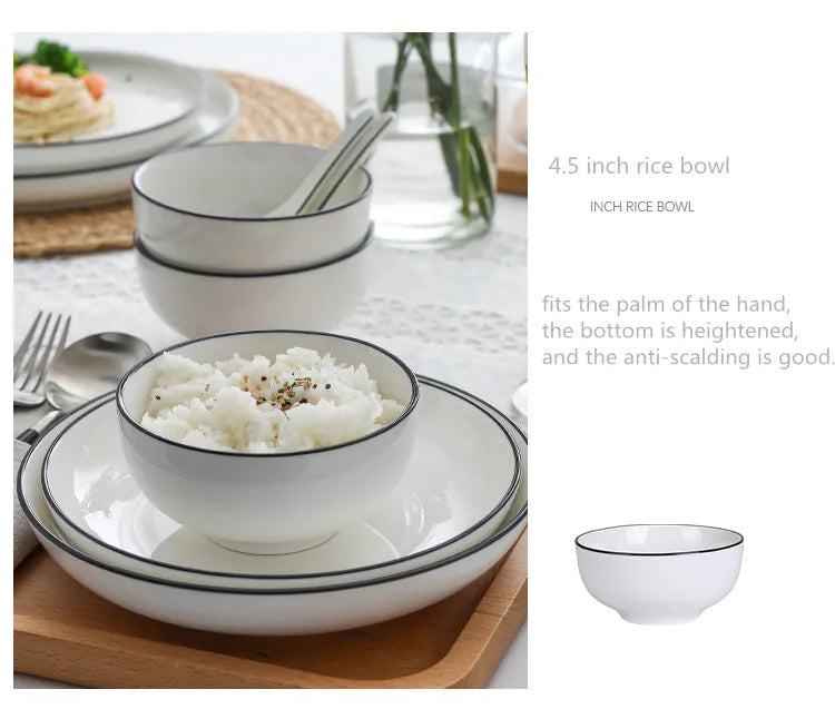 Minimalist Ceramic Tableware