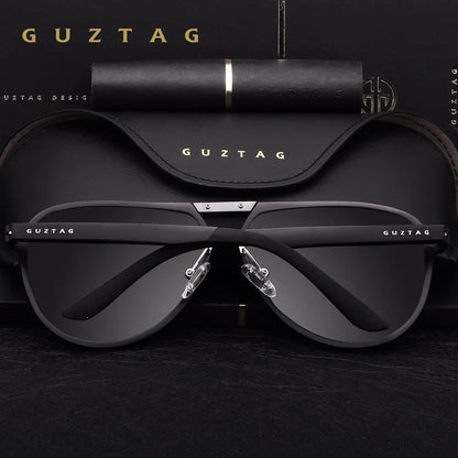 AeroPilot: Polarised UV400 Aluminium Sunglasses for Men