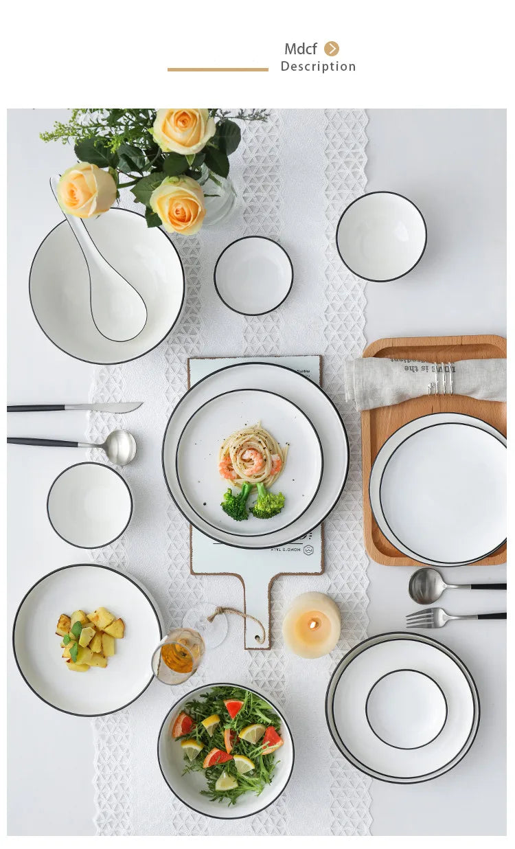 Minimalist Ceramic Tableware