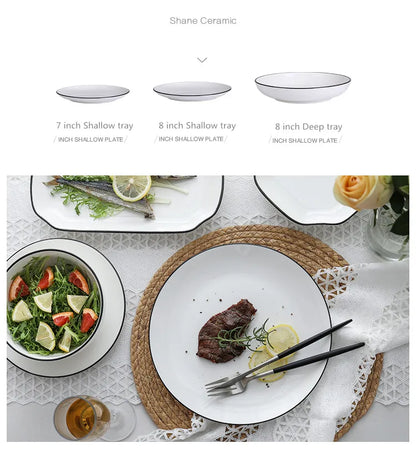 Minimalist Ceramic Tableware