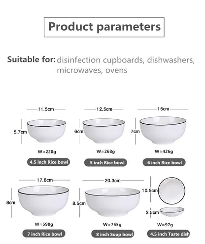 Minimalist Ceramic Tableware