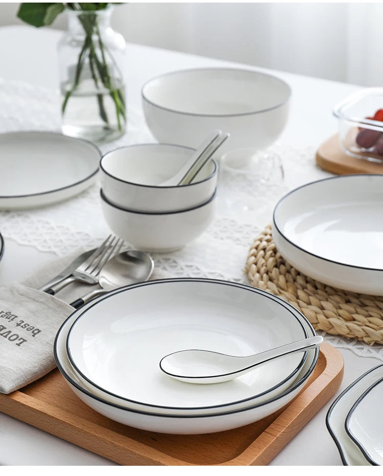 Minimalist Ceramic Tableware