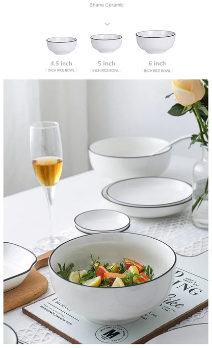 Minimalist Ceramic Tableware