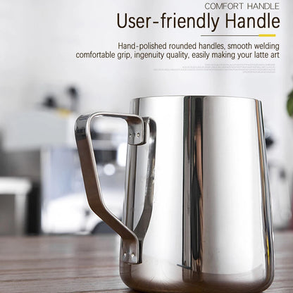 Stainless Steel Milk Frothing Jug