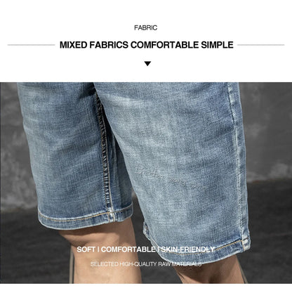 Men’s Retro Denim Shorts – Classic Made Current