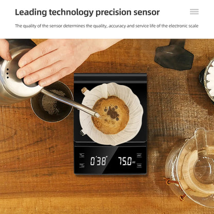 Digital Coffee Scale with Timer (3kg / 0.1g)