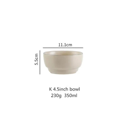 Nordic Ceramic Dinnerware Set