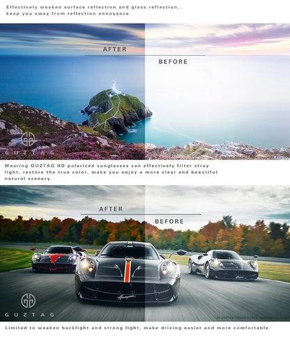 AeroPilot: Polarised UV400 Aluminium Sunglasses for Men