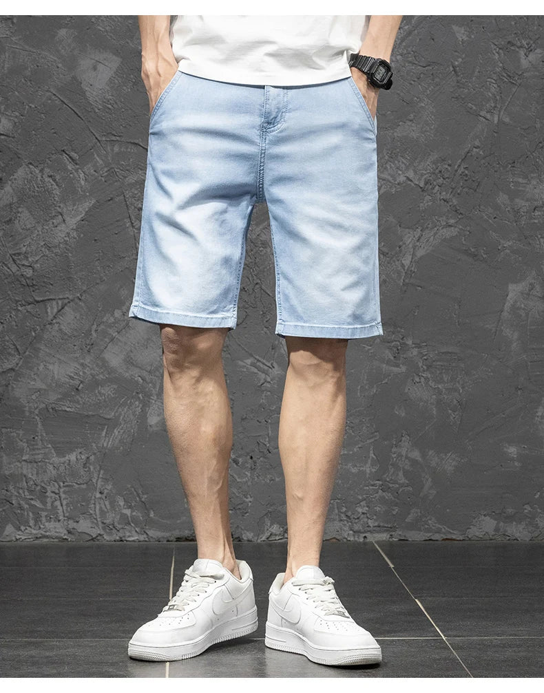 Men’s Retro Denim Shorts – Classic Made Current