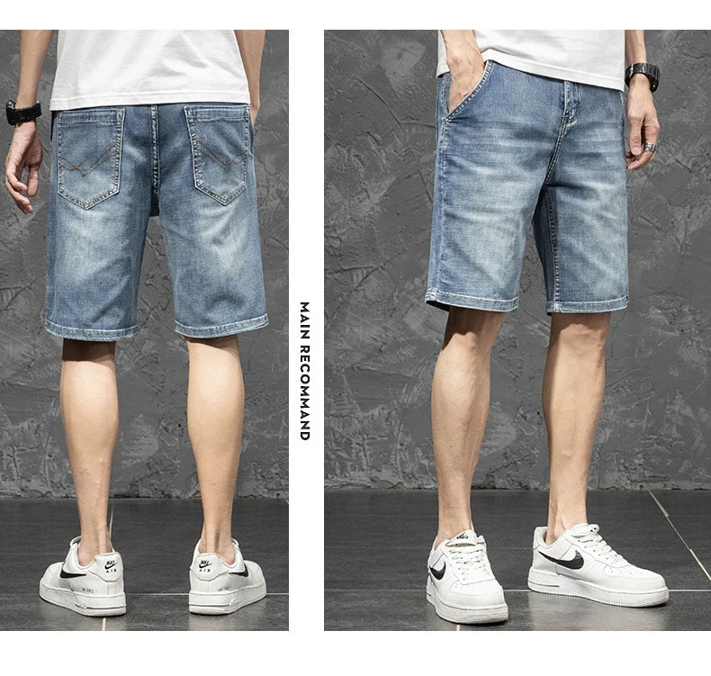 Men’s Retro Denim Shorts – Classic Made Current