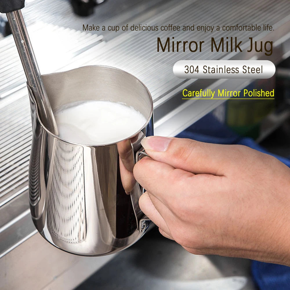 Stainless Steel Milk Frothing Jug