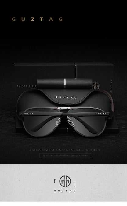 AeroPilot: Polarised UV400 Aluminium Sunglasses for Men