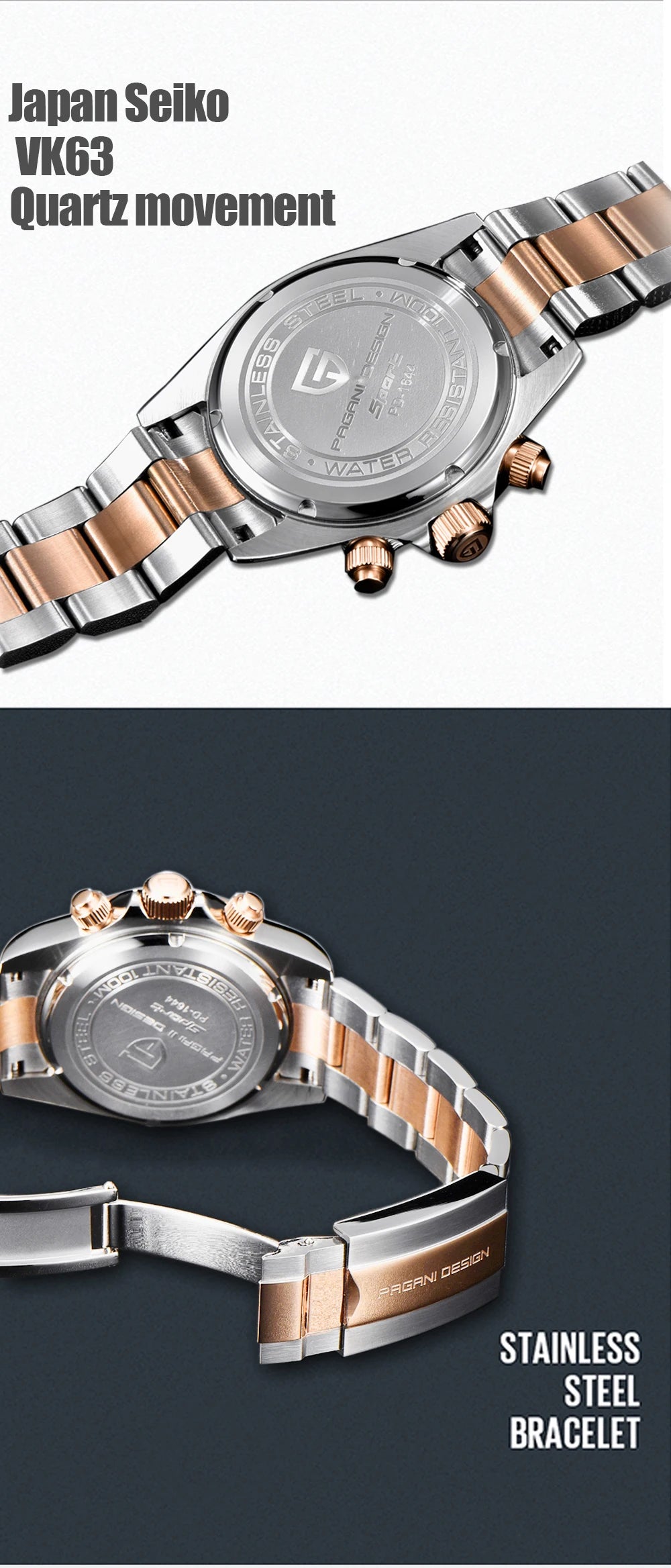 PD1644 Chrono: Masculine Luxury in Motion