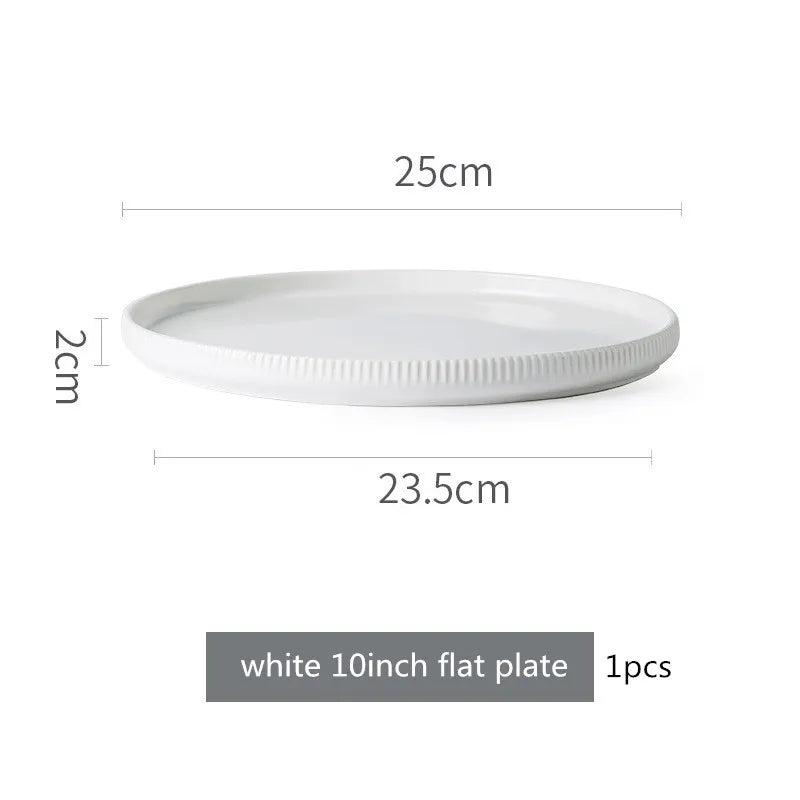 Matte Glazed Ceramic Dinnerware