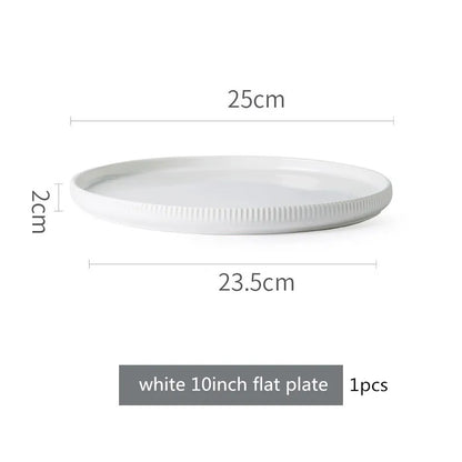 Matte Glazed Ceramic Dinnerware