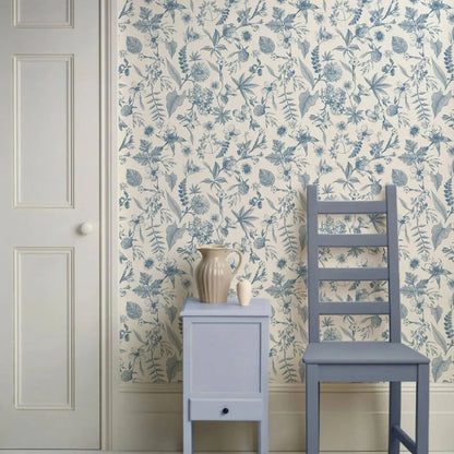 Toile Farmhouse Whimsical Wallpaper