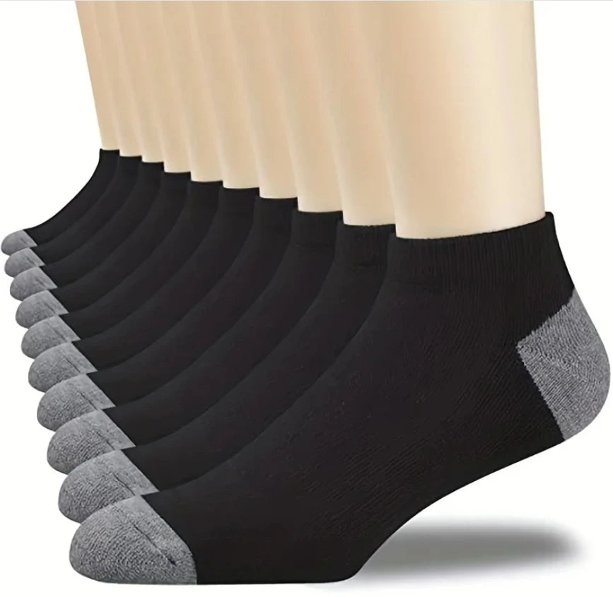 RetroStep: 5-Pair Men’s Vintage Athletic Socks