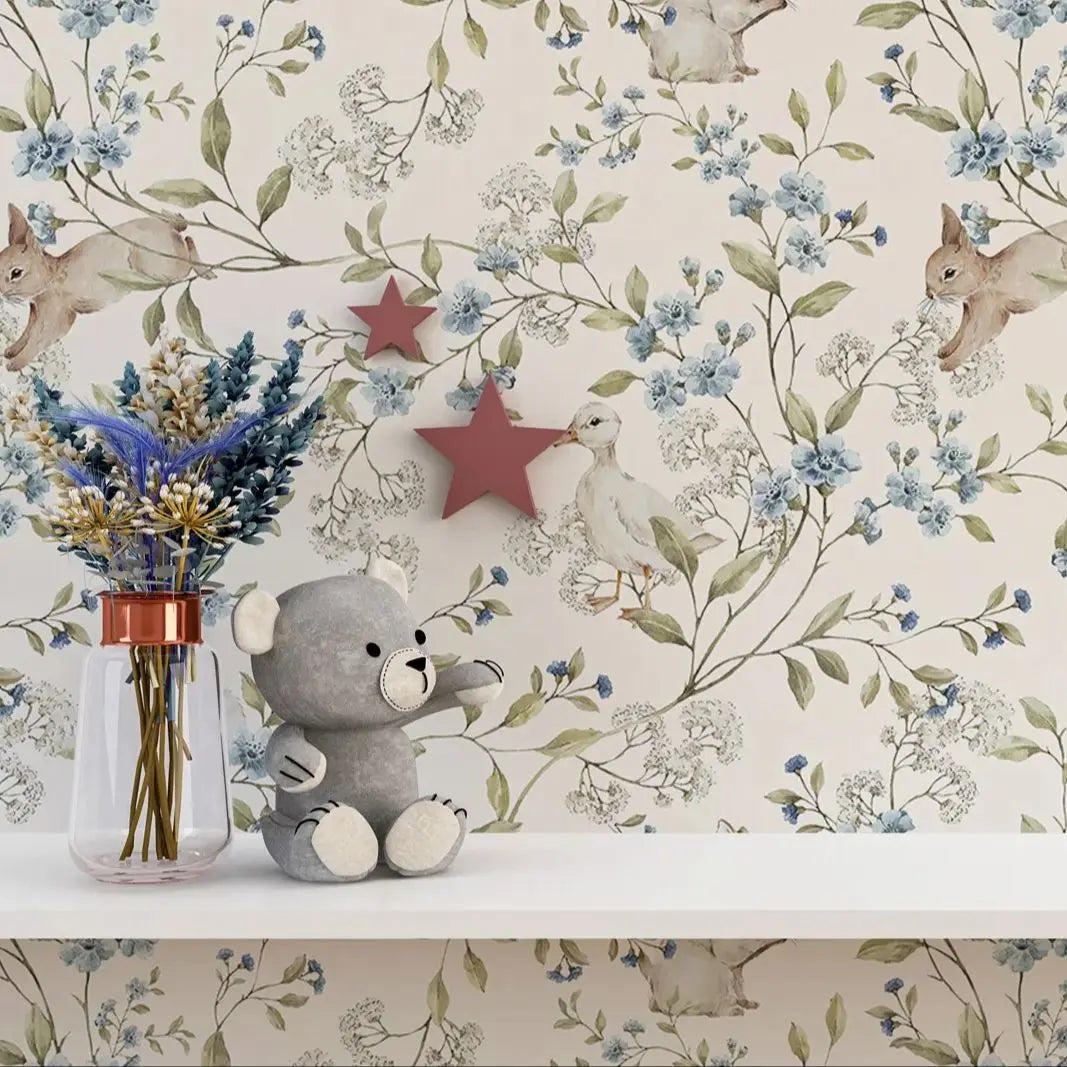 Rabbit and Duck Wallpaper