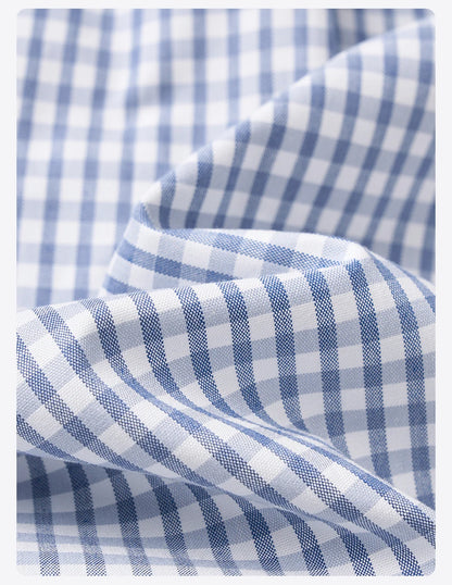 Men's Oversized Plaid Cotton Shirt – Soft Finish, Everyday Edge