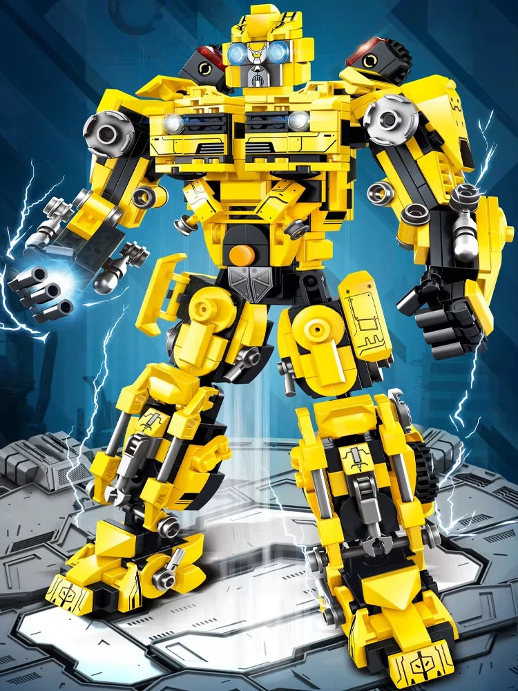 DualShift 478: 2-in-1 Robot & Truck Building Set