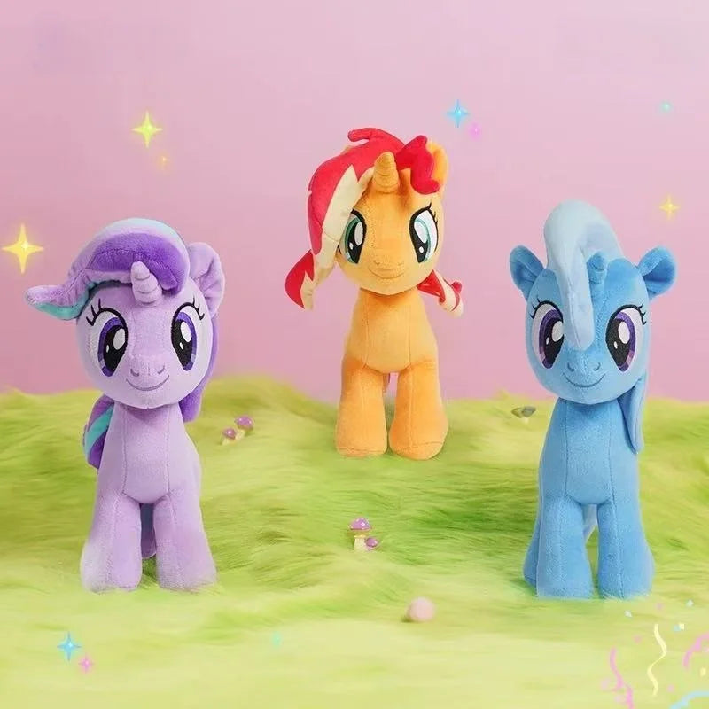 Friendship & Cuddles: 30 cm My Little Pony Plush (Trixie Lulamoon / Starlight Glimmer / Sunset Shimmer)