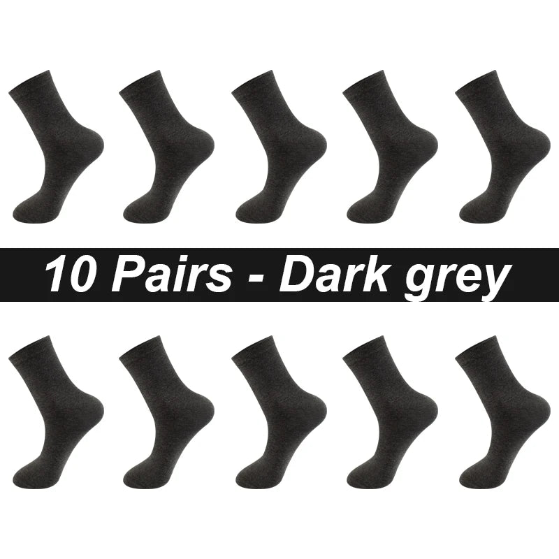 CoreCotton: 10-Pair Men’s Combed Cotton Socks