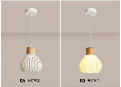 Art 3D Printing Chandelier Simple Modern Restaurant Light Net Red Cream Wind Bedroom Bedside Atmosphere bar Chandelier