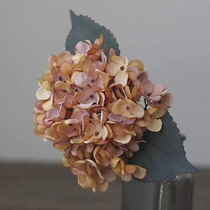 Soft Bloom: Silk Hydrangea Stem