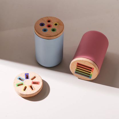 ColourMatch Bucket: Montessori Silicone Sorting Toy (Ages 1–3)