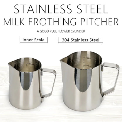 Stainless Steel Milk Frothing Jug
