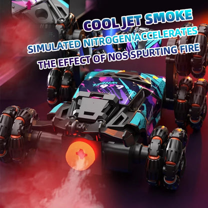 Morph-X: Six-Wheel RC Stunt Car for Ages 6–12