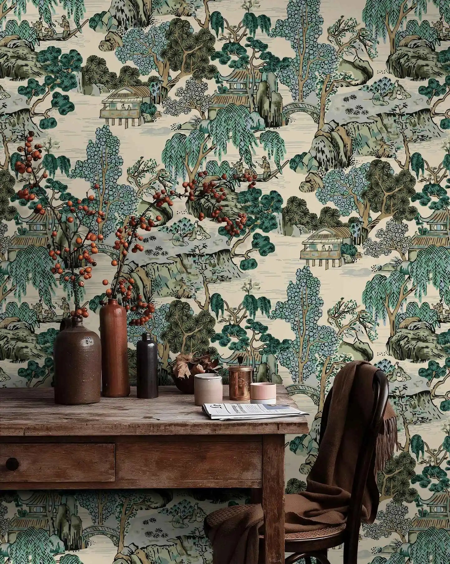 Japanese Garden Wallpaper Mural