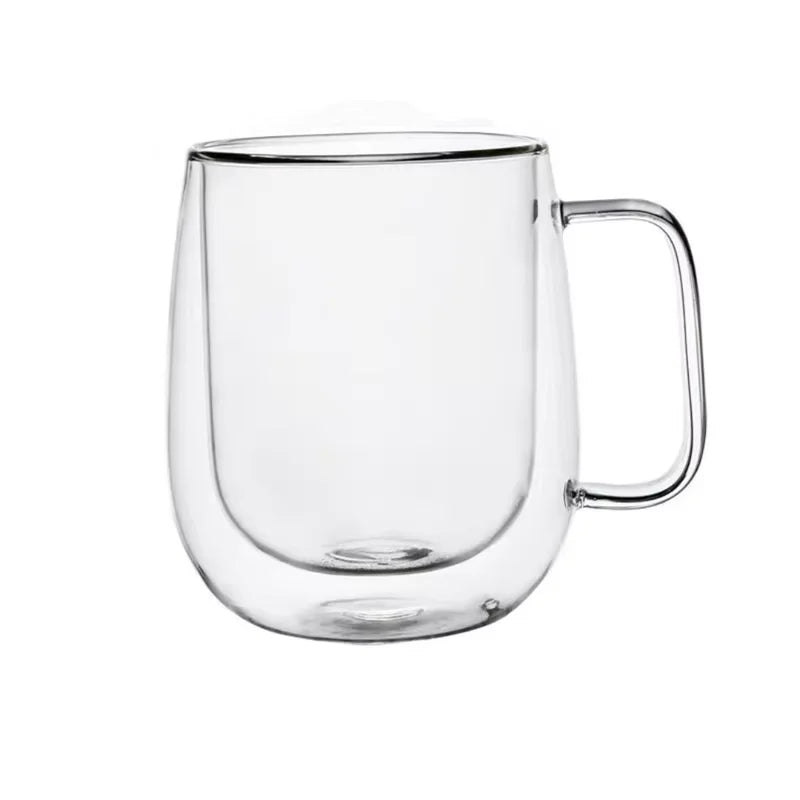 Double Wall Glass Coffee Mug