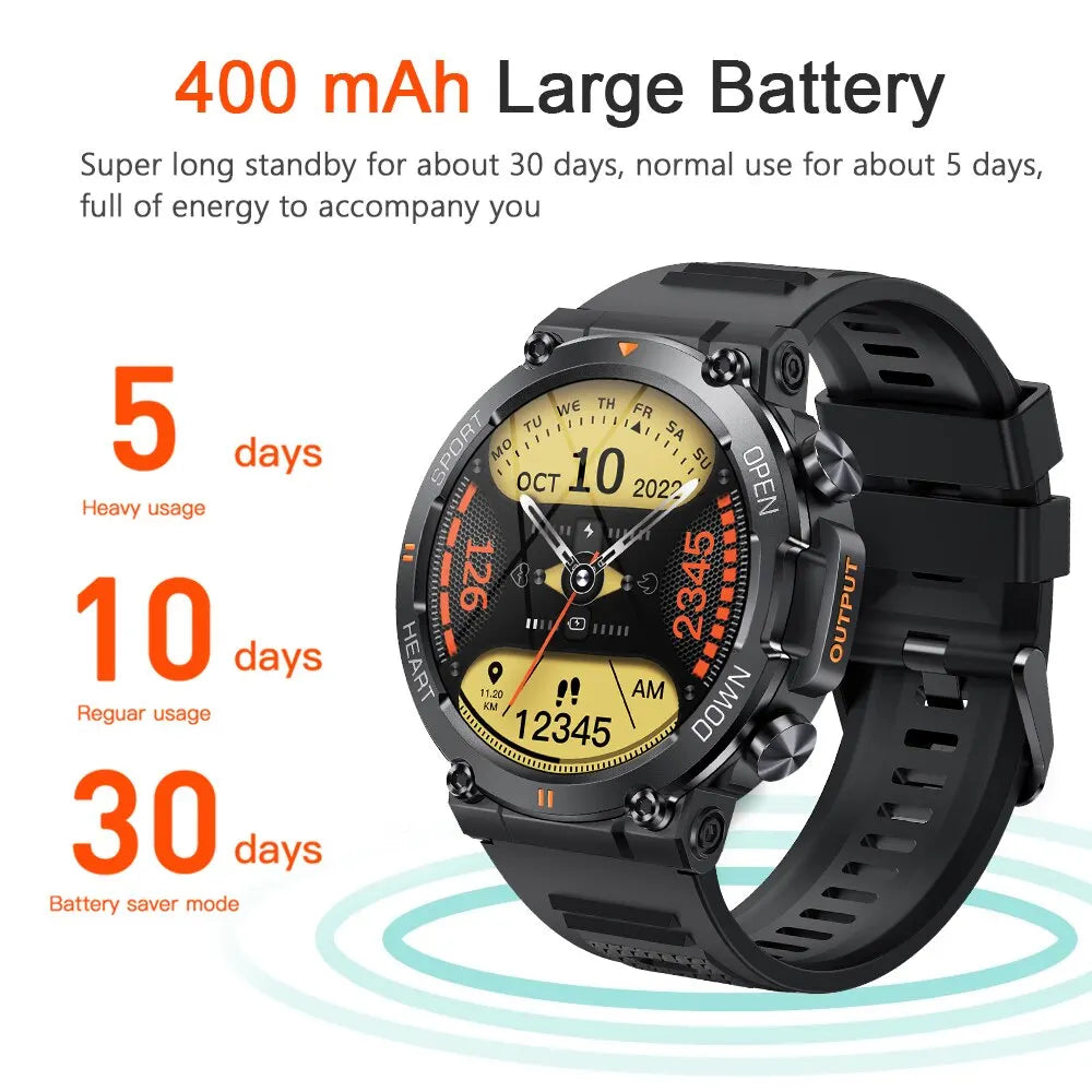 PulseSync 1.39" HD Smartwatch with Bluetooth Calling