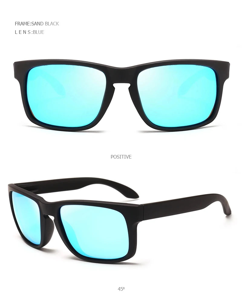 Vector Shade: Classic Square Polarised Sunglasses for Men