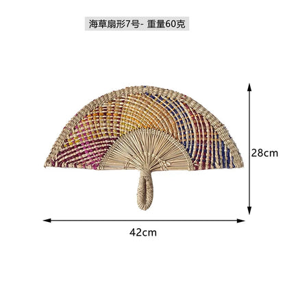 Hand-Woven Seaweed Wall Hanging