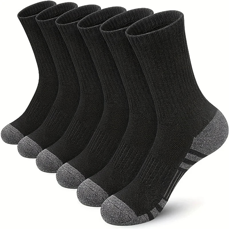 RetroStep: 5-Pair Men’s Vintage Athletic Socks