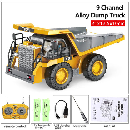 Digger Pro 1:20: 10-Channel RC Excavator (Ages 6–12)