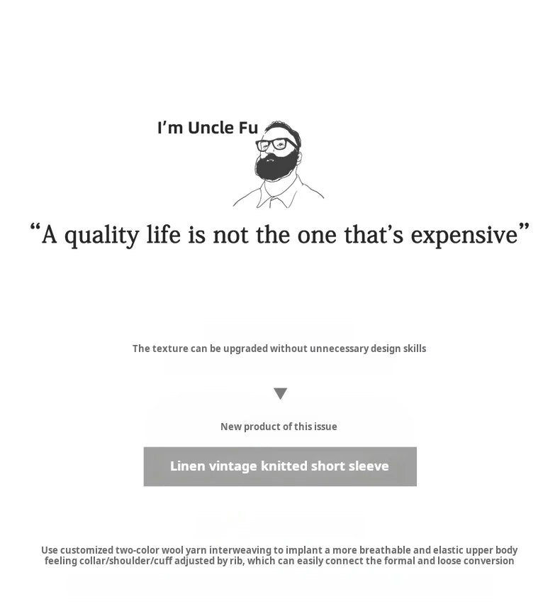 Maden New Vintage Orange Knitted Short Sleeve T-Shirt Men's Summer Loose Fit Ribbed Crew Neck Tee Breathable Casual Street Tops