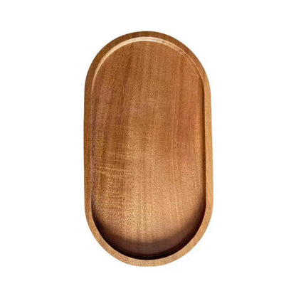 Bamboo Essence: Japanese Solid Wood Tray