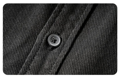 Men's Retro Workwear Shirt Jacket – Clean, Structured, Versatile