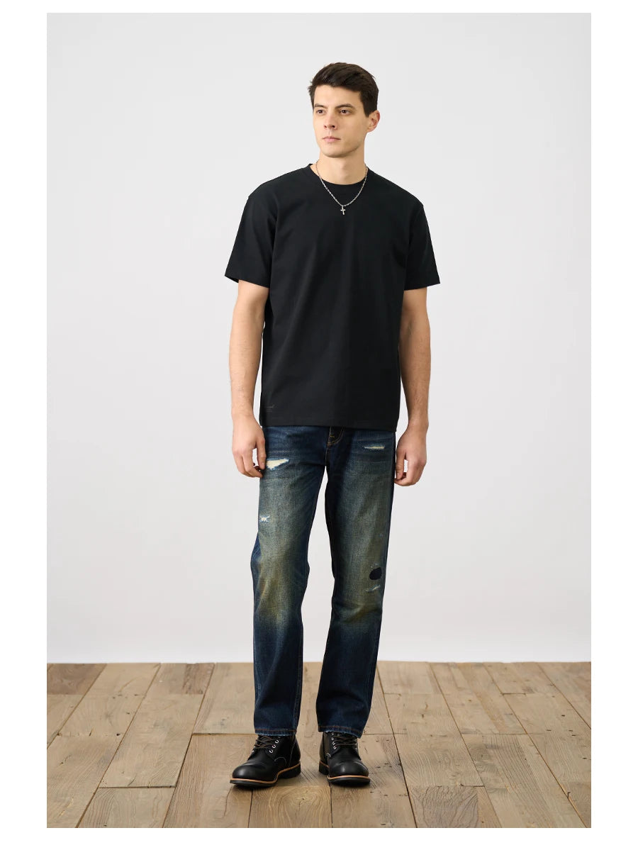 Men's Oversized 310gsm Cotton T-Shirt – Heavyweight Comfort, Everyday Wear