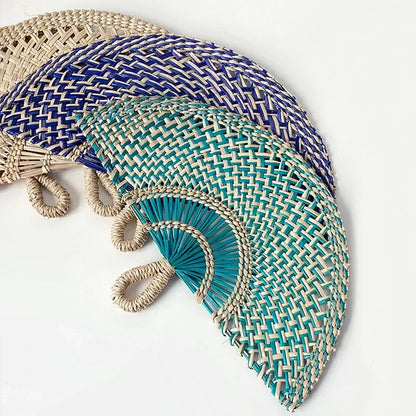 Hand-Woven Seaweed Wall Hanging