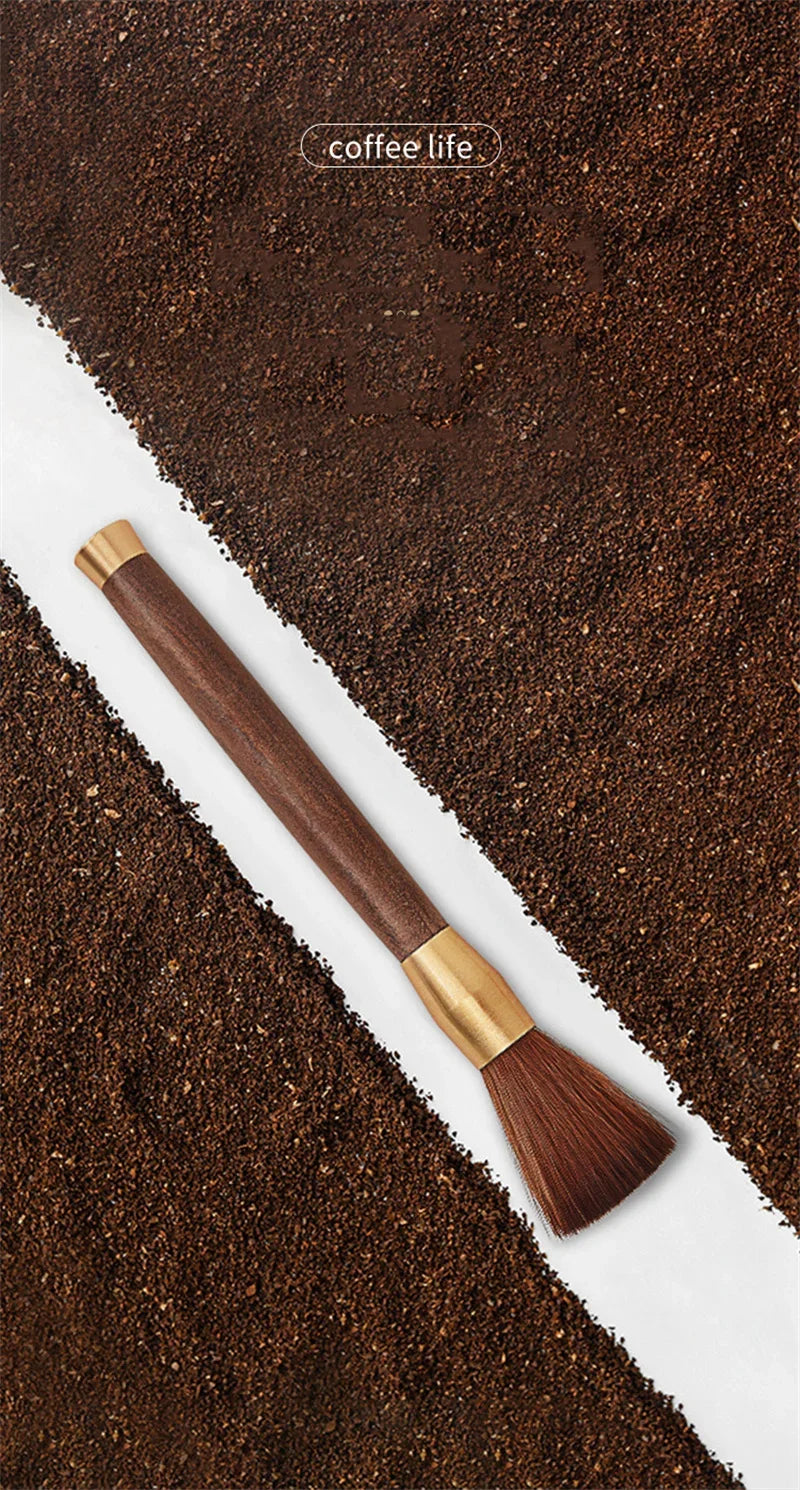 Barista’s Wooden Coffee Grinder Cleaning Brush